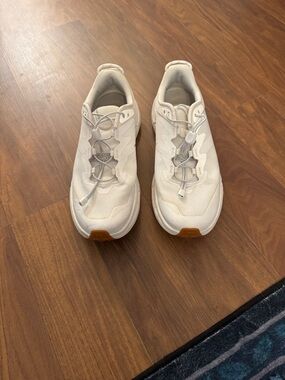Hoka Transport White Tennis Shoes
